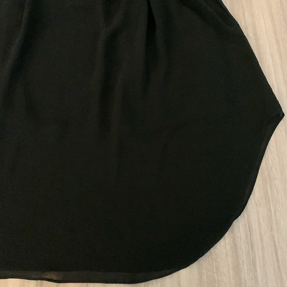 MISA Los Angeles Long Sleeve Midi Dress Black Size Medium - Picture 8 of 8